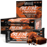 Warrior Creatine Bars 12x75g Salted Caramel Brownie