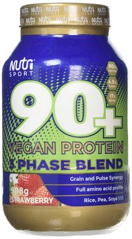 NutriSport 90+ Vegan Protein 908g Strawberry