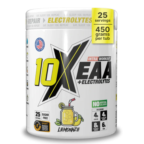 10X Athletic EAA 450g Lemonaze