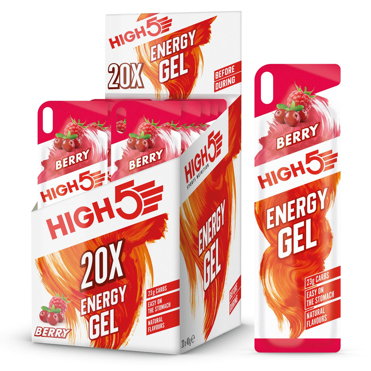 HIGH5 Energy Gel 20x40g Berry