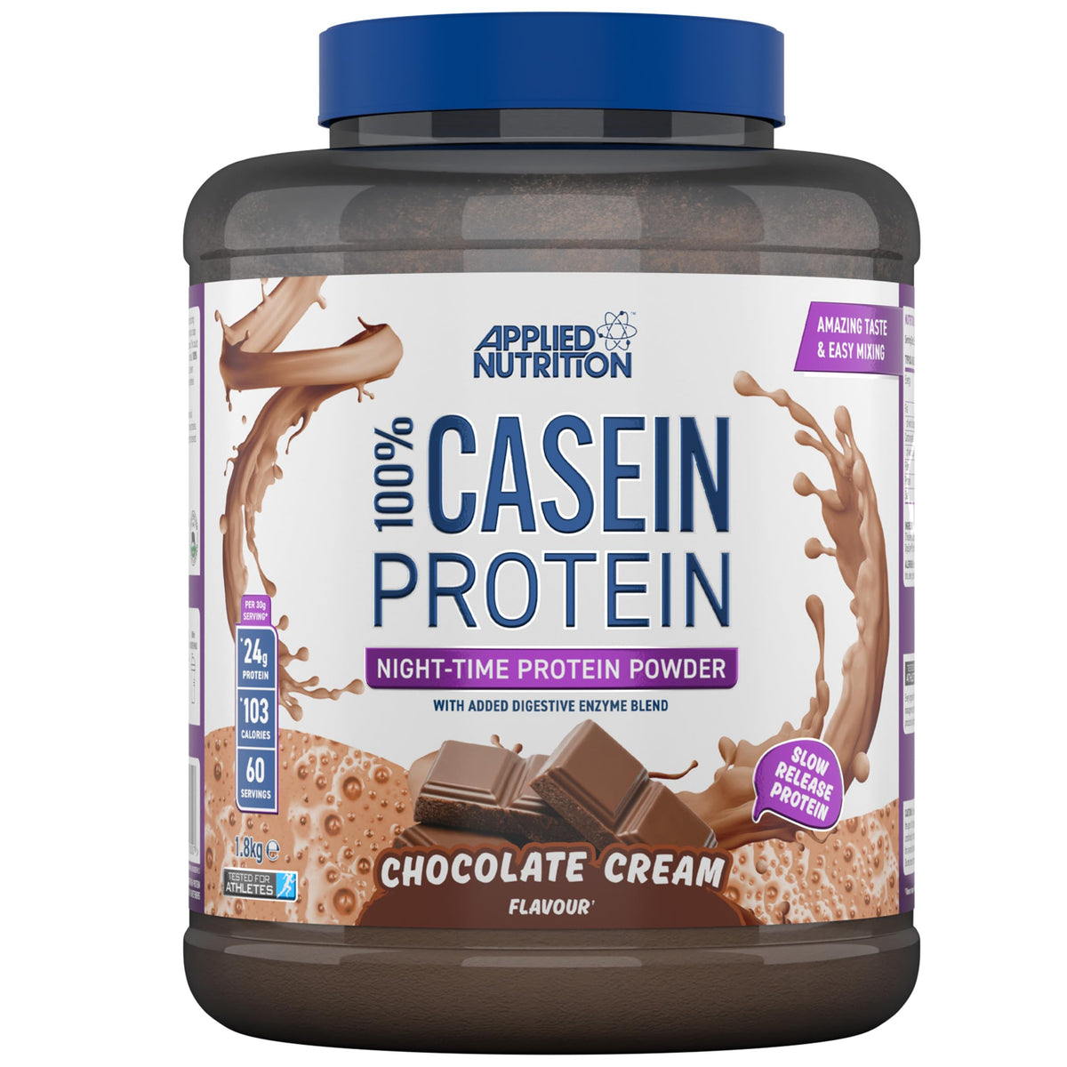 Applied Nutrition Casein 1.8kg Chocolate