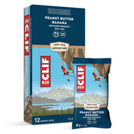 CLIF Bar 12x68g Peanut Butter Banana with Dark Chocolate