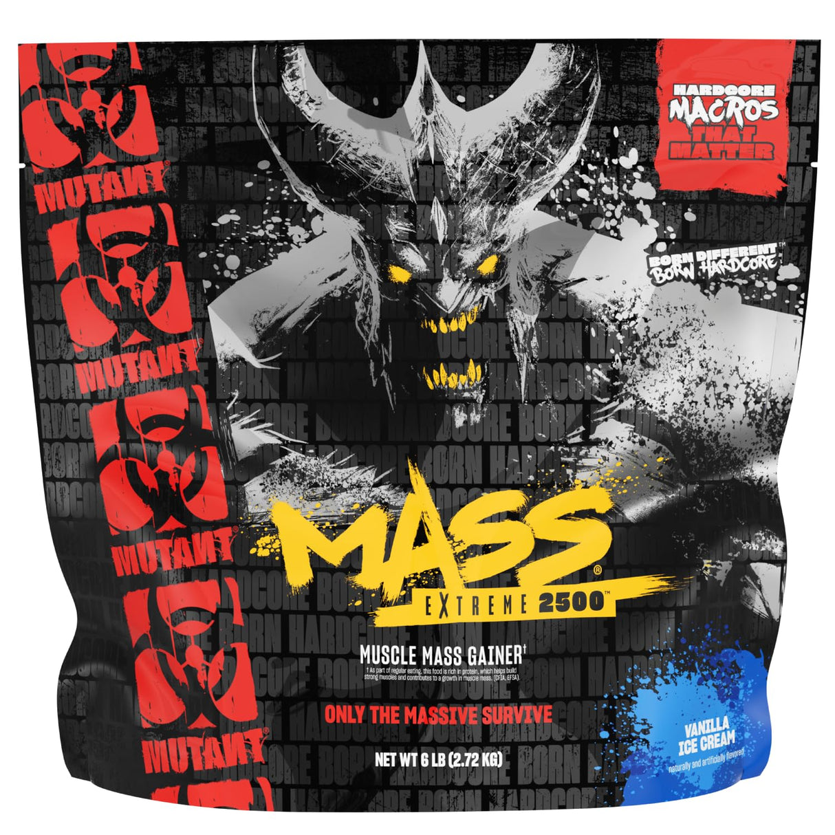 Mutant Mass Extreme 2500 2.72kg Vanilla Ice Cream