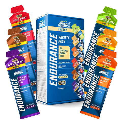 Applied Nutrition Endurance Energy Gel Variety Pack 6x60g Variety