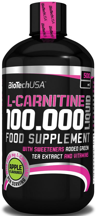 L-Carnitine 100.000 - Apple - 500 ml.