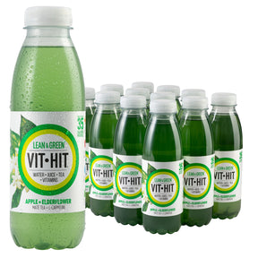 VITHIT Lean & Green 12x500ml Apple & Elderflower