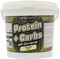 NutriSport Protein + Carbs 5kg Vanilla