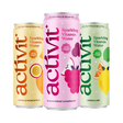 Activit Sparkling Vitamin Water - Blackcurrant & Apple - 12x330ml