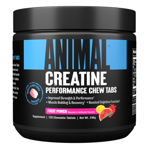 Animal Creatine Chews - Candy Crush'd - 120 Tabs