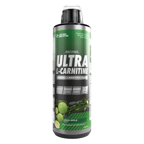 Refined Nutrition Ultra L-Carnitine - Green Apple - 500ml