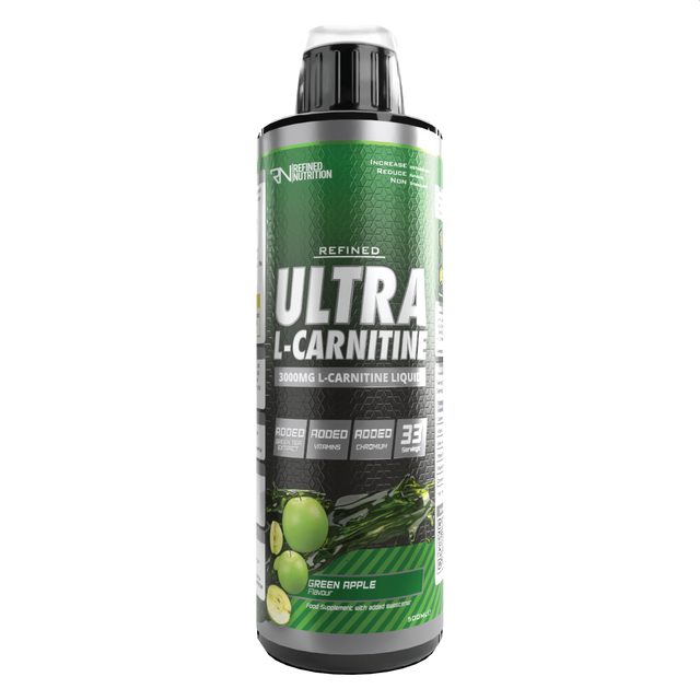 Refined Nutrition Ultra L-Carnitine - Green Apple - 500ml