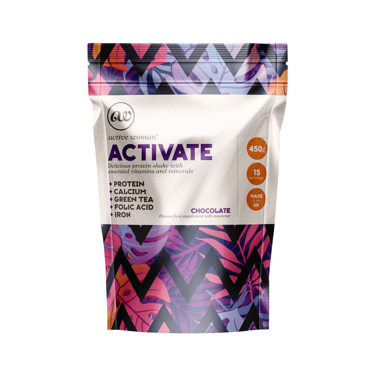 Bio-Synergy Active Woman Activate - Chocolate - 450g