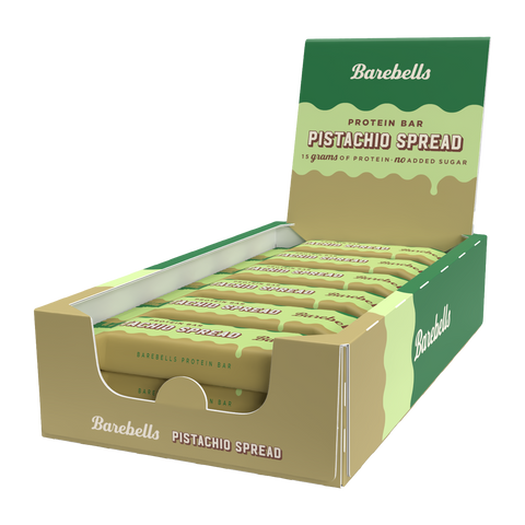 Barebells Spread Protein Bar - Pistachio Spread - 12x45g