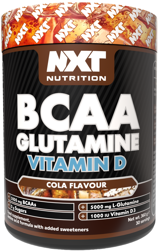 NXT Nutrition BCAA, Glutamine & VIt D 360g - Cola - 300g