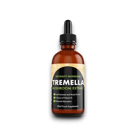 Feel Supreme Tremella Mushroom Liquid | High Strength tincture for Beauty 60ml - gymstack.