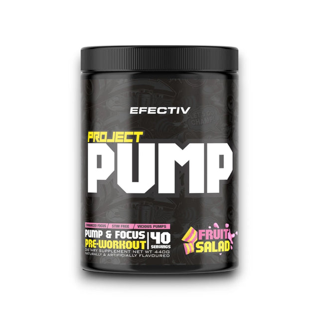 Efectiv Nutrition Project Pump 440g - gymstack.