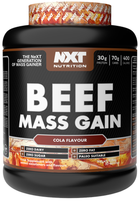 NXT Nutrition Beef Mass Gain - Cola - 3.15kg