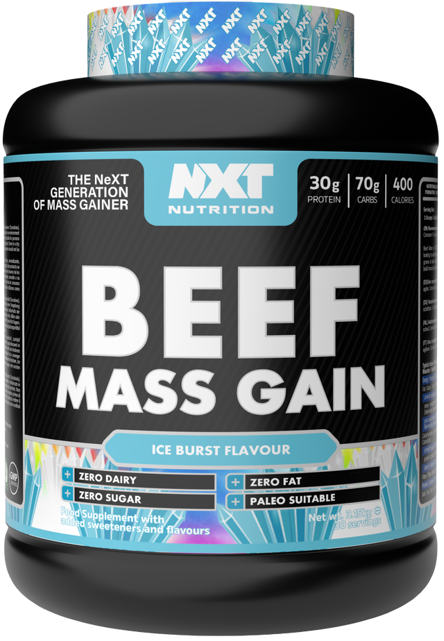 NXT Nutrition Beef Mass Gain - Ice Blast - 3.15kg