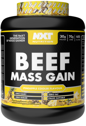 NXT Nutrition Beef Mass Gain - Pineapple - 3.15kg