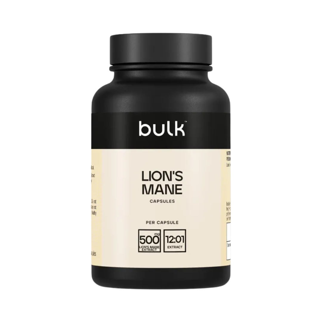 Bulk Lions Mane 500mg 30 Caps