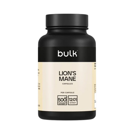Bulk Lions Mane 500mg 30 Caps