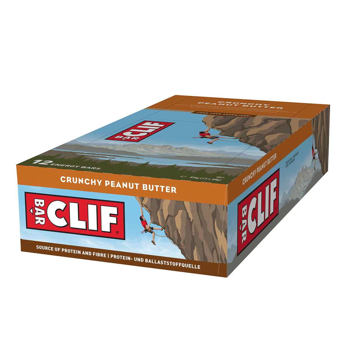 CLIF Bar - Chocolate Almond Fudge - 12x68g