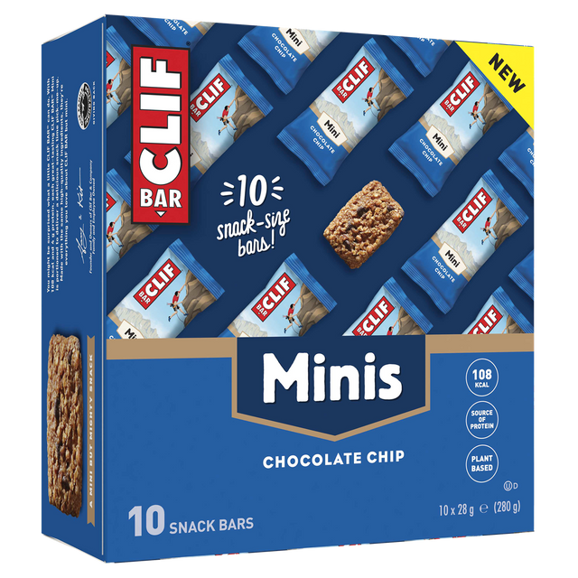 CLIF Bar Mini - Chocolate Chip - 10x28g