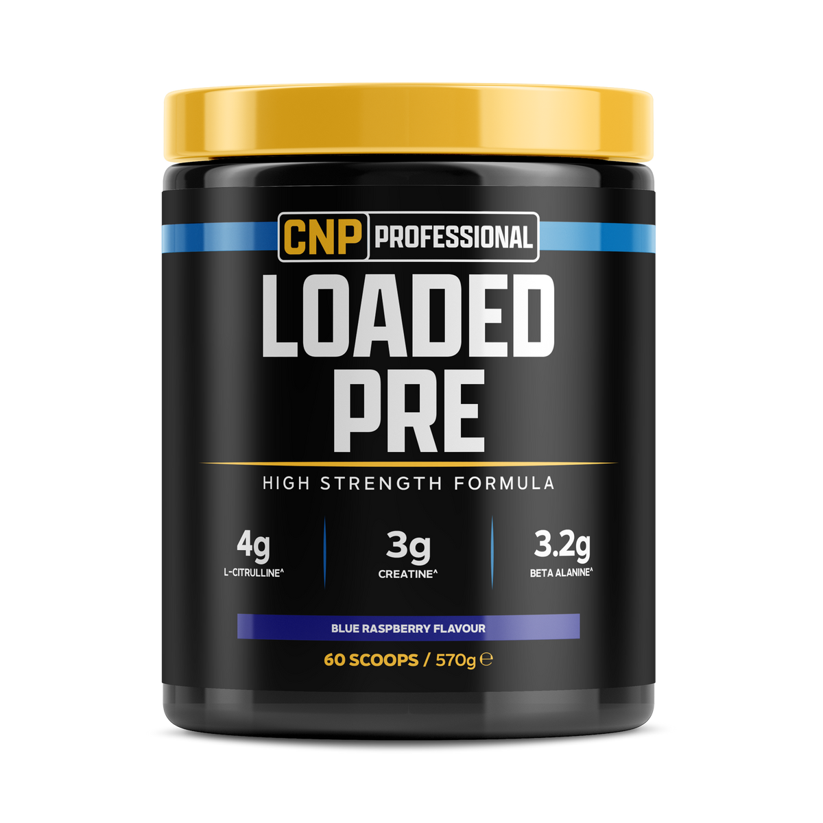 CNP Professional Loaded Pre - Blue Raspberry - 570g