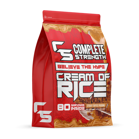 Complete Strength Cream Of Rice - Sticky Toffee Pudding - 2kg