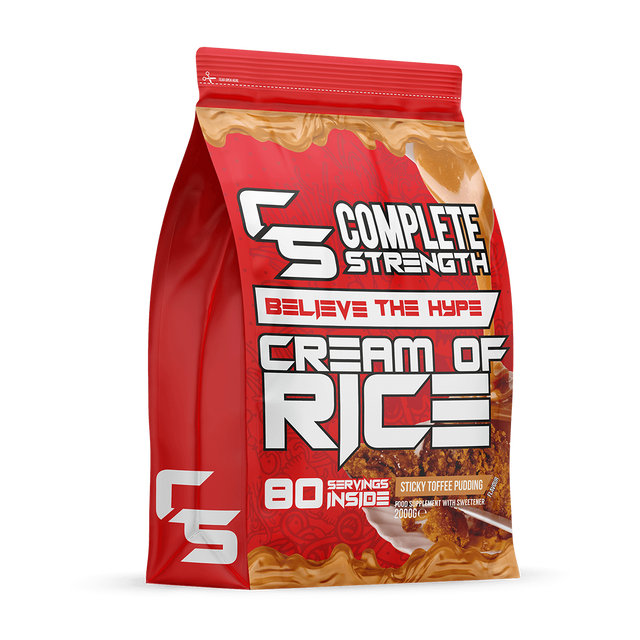 Complete Strength Cream Of Rice - Sticky Toffee Pudding - 2kg