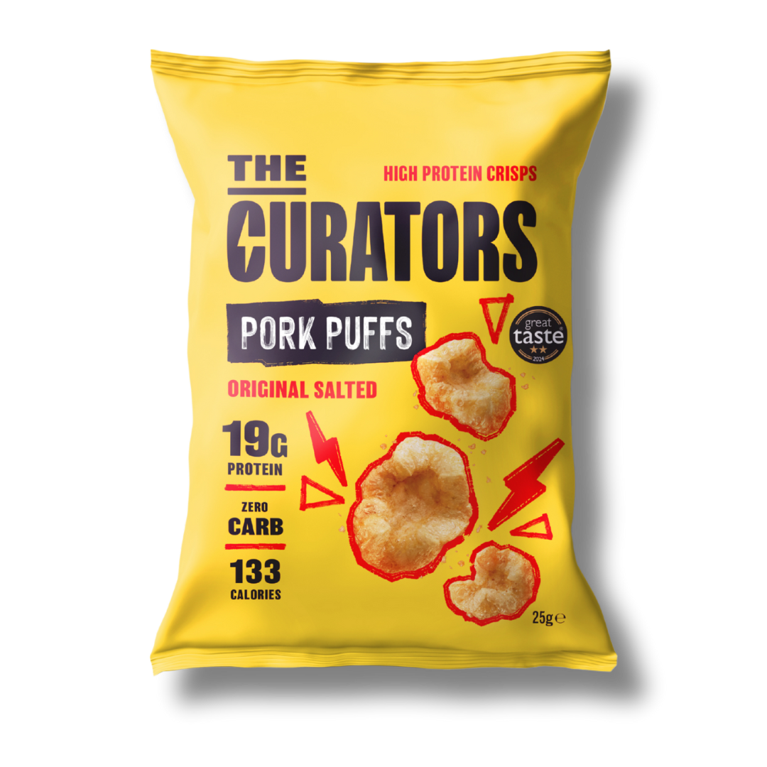 The Curators Pork Puffs - Tajin - 20x25g