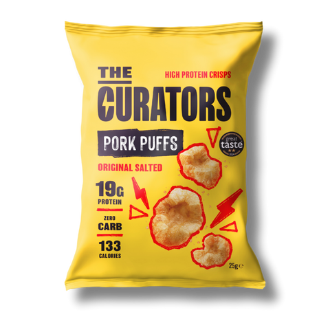 The Curators Pork Puffs - Tajin - 20x25g