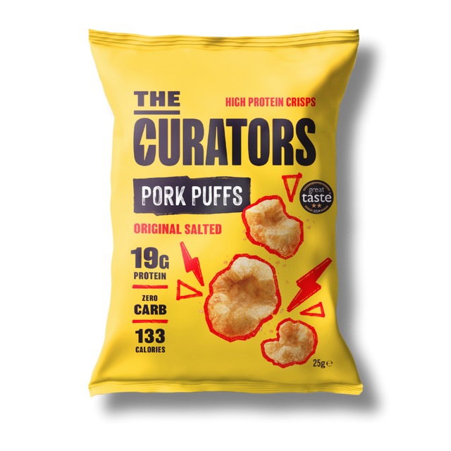 The Curators Pork Puffs - Tajin - 20x25g