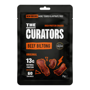 The Curators Beef Biltong - Original - 12x25g