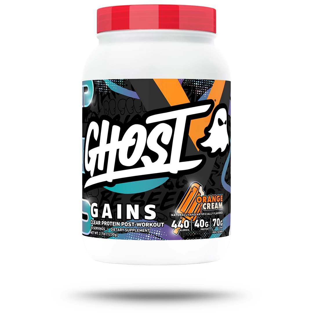 Ghost Clear Gains Protein - Orange Cream - 1230g