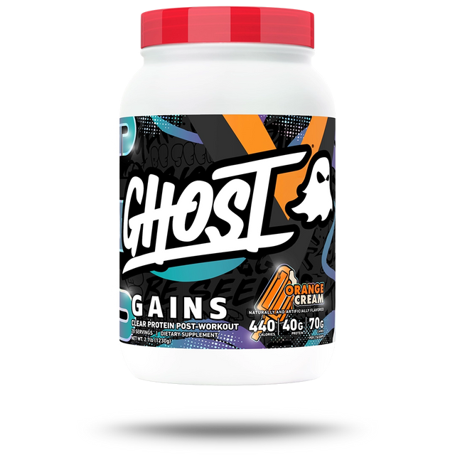 Ghost Clear Gains Protein - Orange Cream - 1230g
