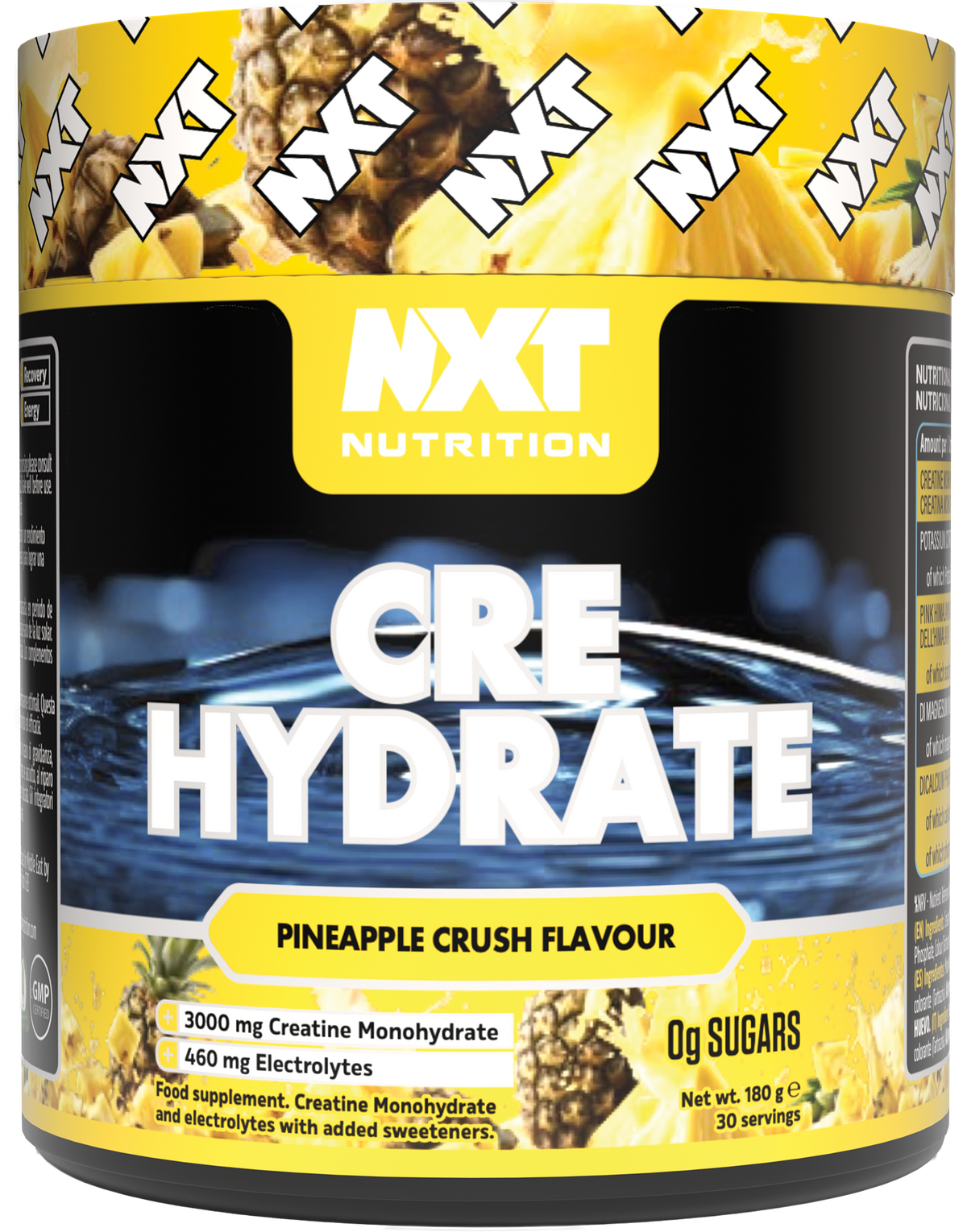 NXT Nutrition CRE Hydrate - Pineapple - 360g