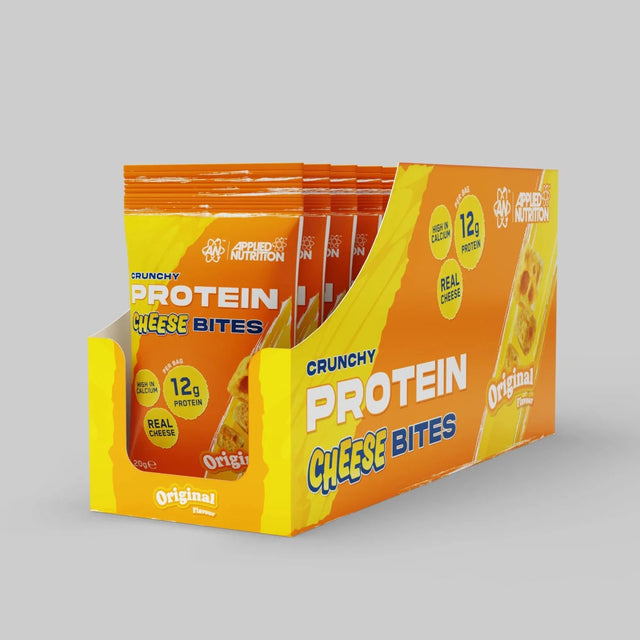 Applied Nutrition Protein Cheese Bites - Original Cheddar - 10x20g