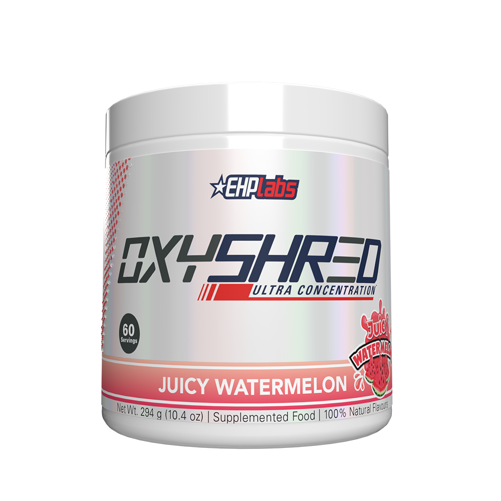 EHP Labs OxyShred Ultra Energy Drink RTD 24x355ml - Juicy Watermelon - (6x4 Pack)