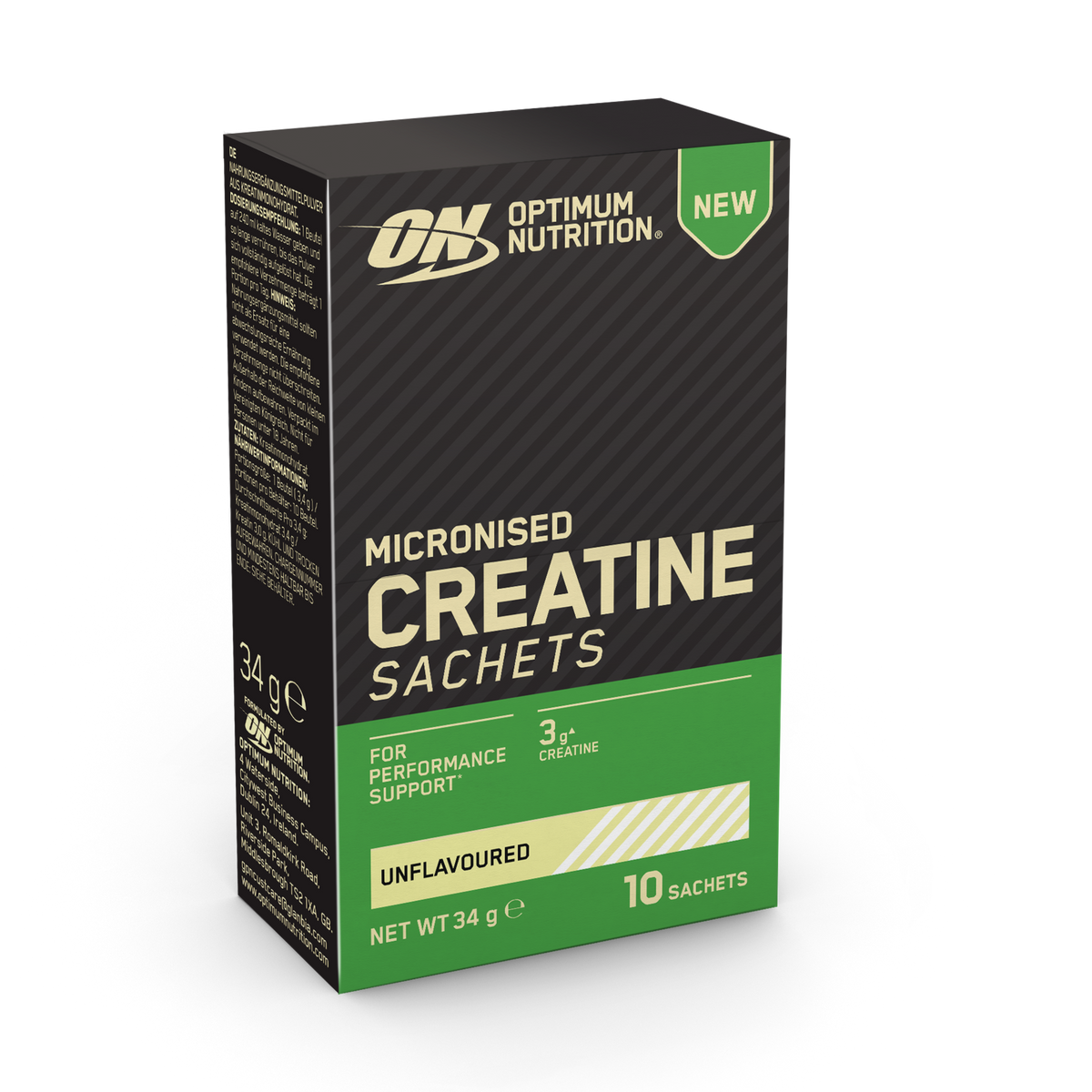 Optimum Nutrition ON Creatine Sachets - Unflavoured - 10x3.4g
