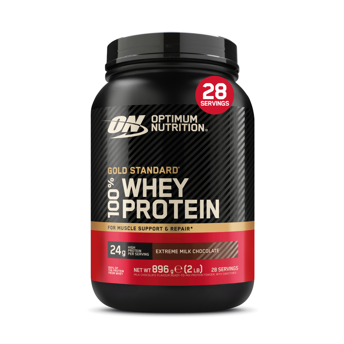 Optimum Nutrition Gold Standard 100% Whey - Extreme Milk Choc - 768g