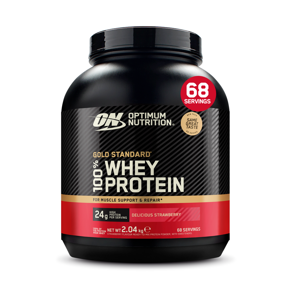 Optimum Nutrition Gold Standard 100% Whey - Strawberry - 780g
