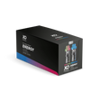 XO Fitness Gels - Strawberry & Lime / Blue Raspberry - 24x70g