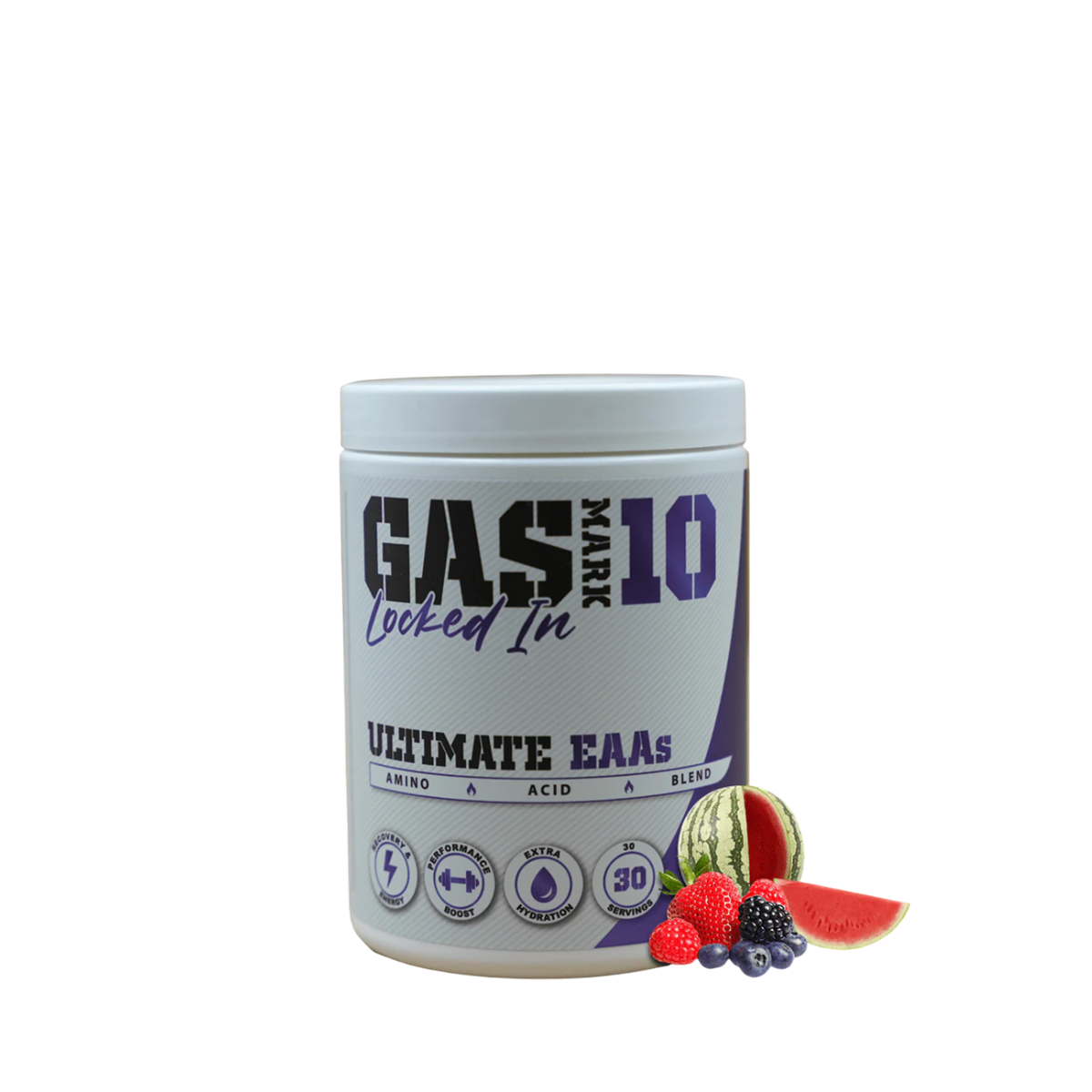 Gas Mark 10 Locked In - Blue Raspberry - 405g