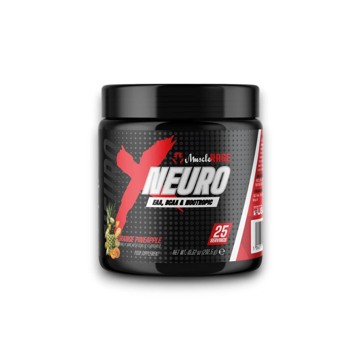 Muscle Rage X Neuro EAA وBCAA وNootropic 292 جرام