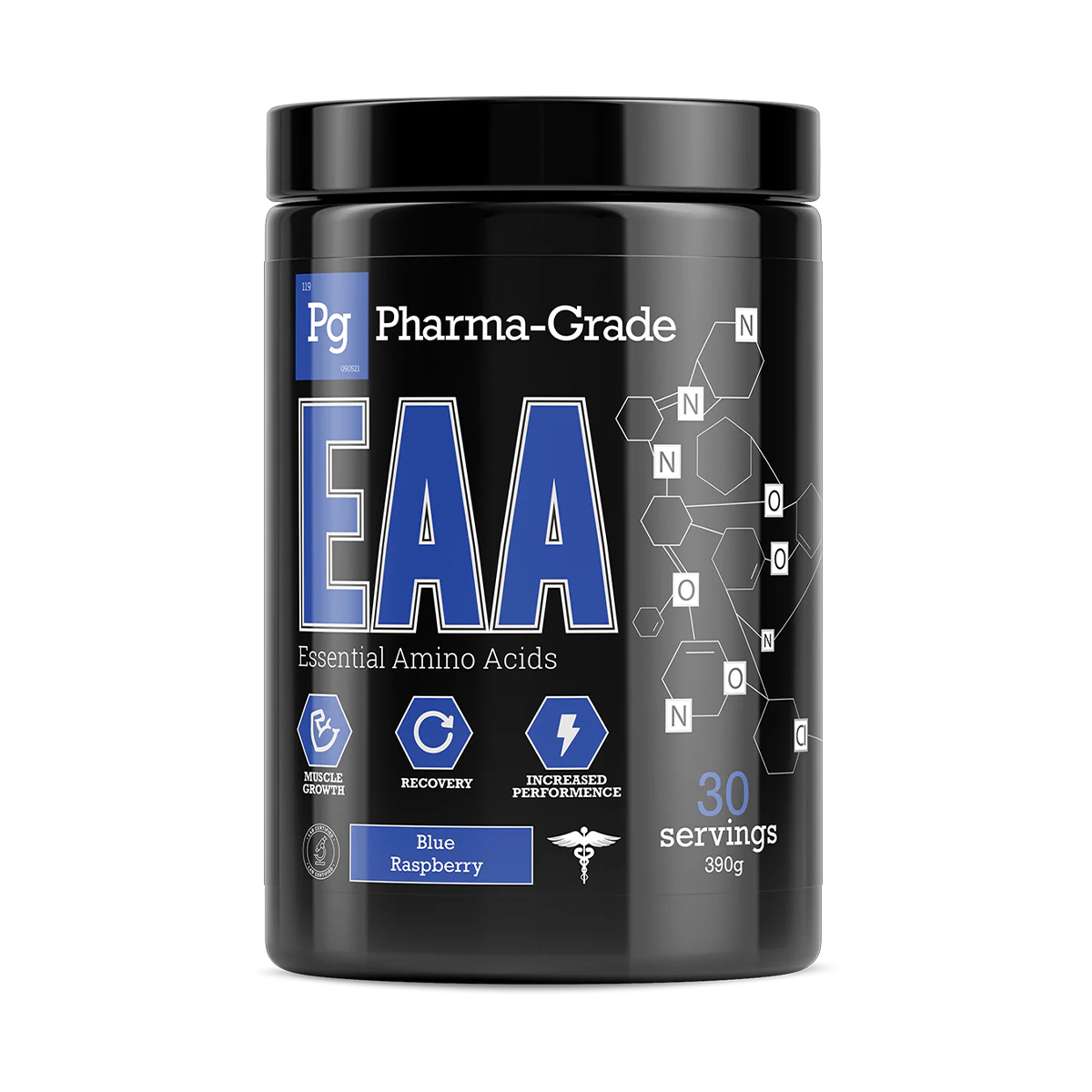 Pharma Grade EAA - Blue Raspberry - 390g