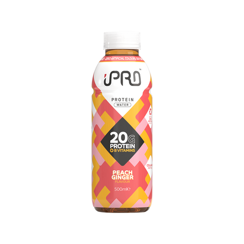 IPRO Hydrate Protein Water - Peach Ginger - 12x500ml