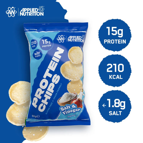 Applied Nutrition Protein Chips - Salt & Vinegar - 7x50g