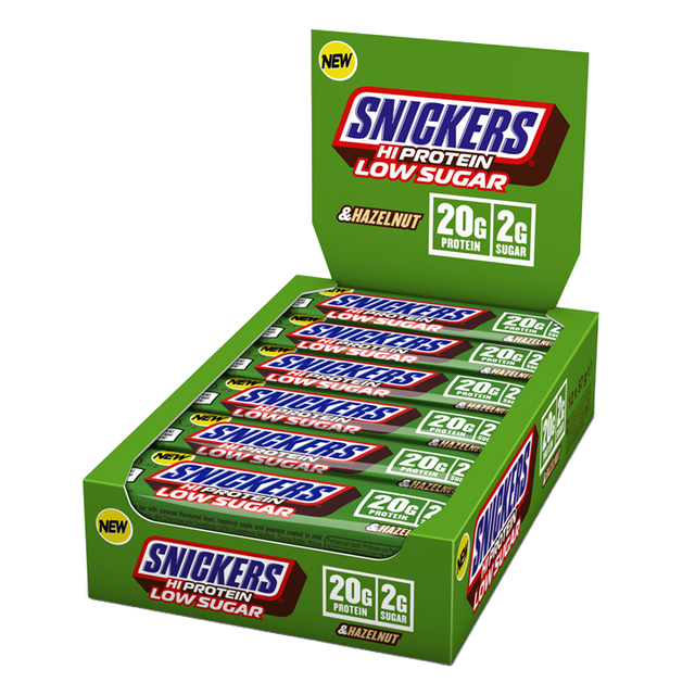 Snickers Low Sugar Protein Bar - Crispy - 12x57g