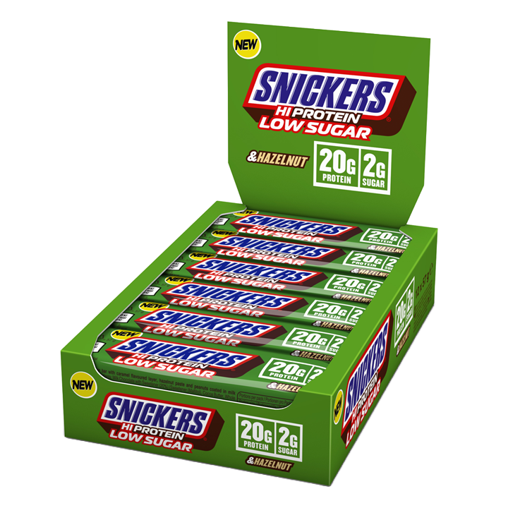 Snickers Low Sugar Protein Bar - Peanut - 12x57g